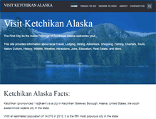 Tablet Screenshot of ketchikanalaska.com